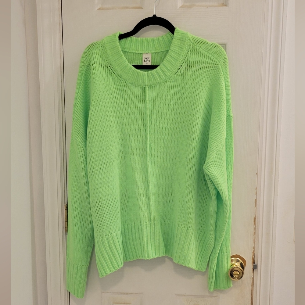 Sew In Love NWOT Green Sweater Medium